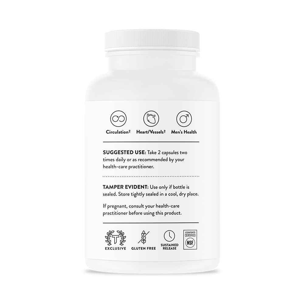 Thorne L-Arginine - Sustained Release (formerly Perfusia-SR) 120 capsules