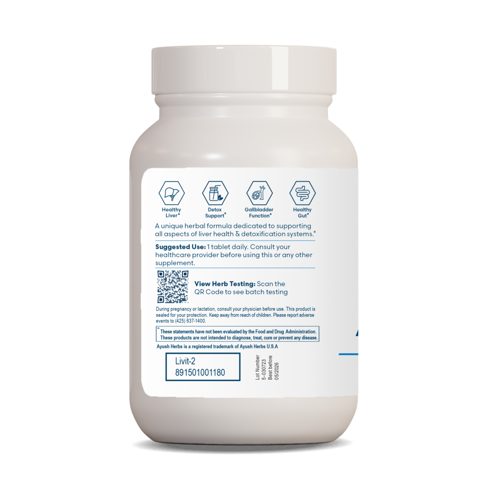 Ayush Herbs Livit-2 500mg 90 tablets