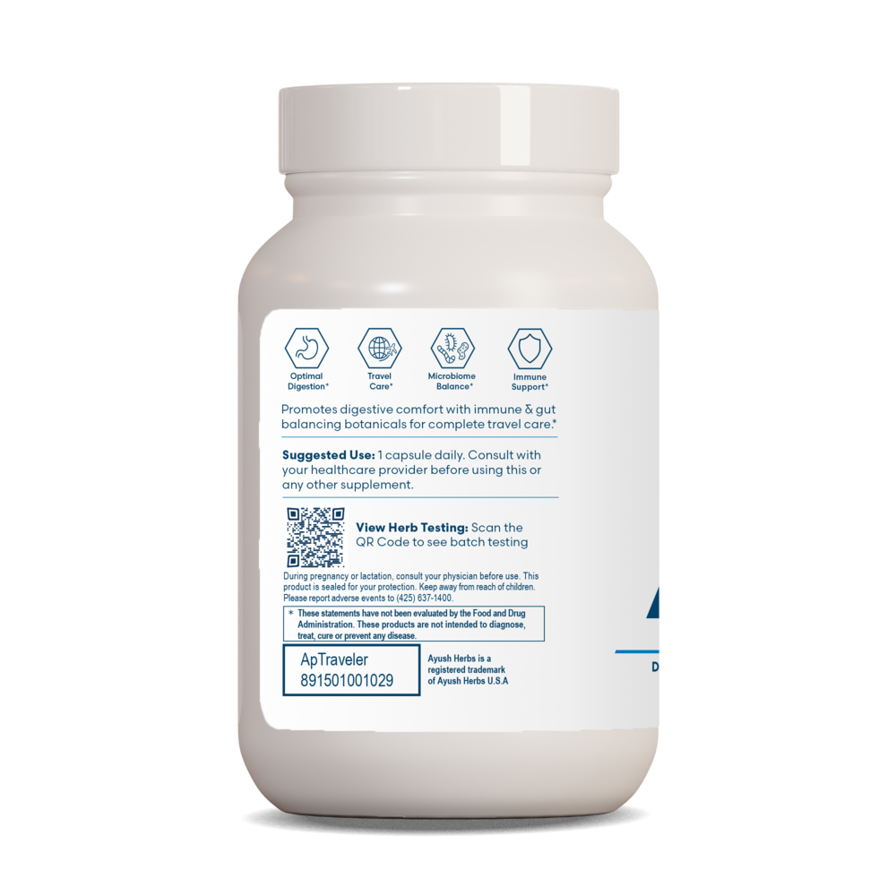 Ayush Herbs AP Traveler 90 capsules