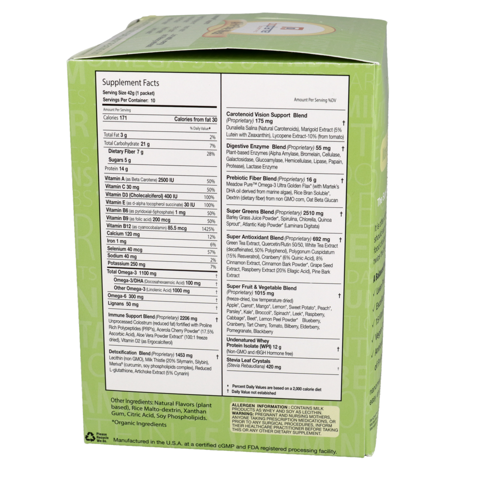 BioPharma Scientific NanoMeal (all-in-one) 10 Packets