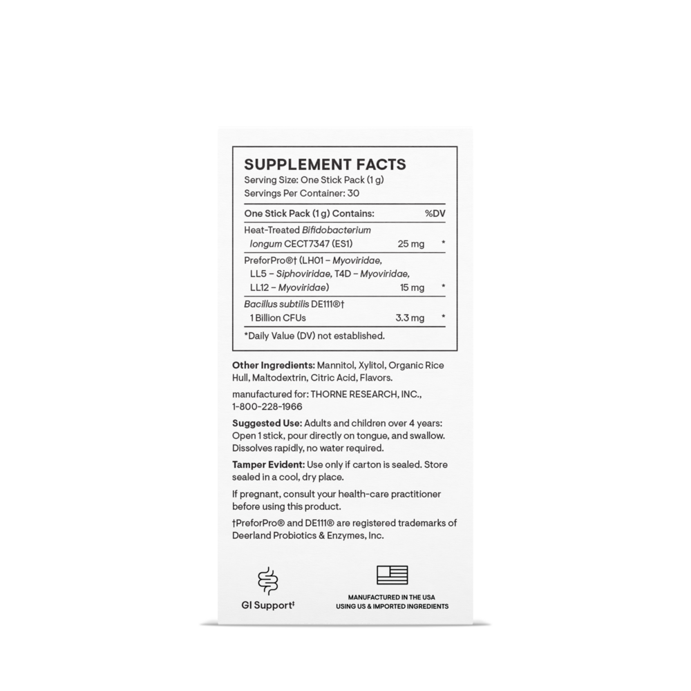 Thorne Complete Biotic 30 packets