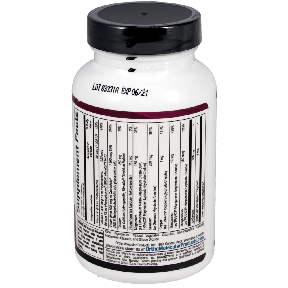 Ortho Molecular Products OsteoPrev – Bone Density & Skeletal Strength Support – 120 Capsules