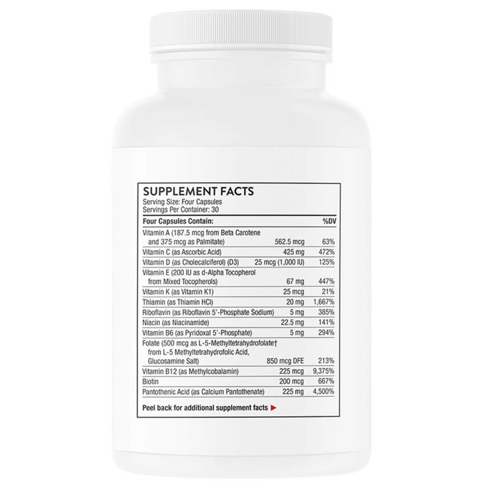 Thorne Advanced Nutrients 120 capsules