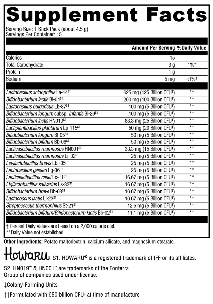 XYMOGEN ProbioMax® Complete 350B 15 packets