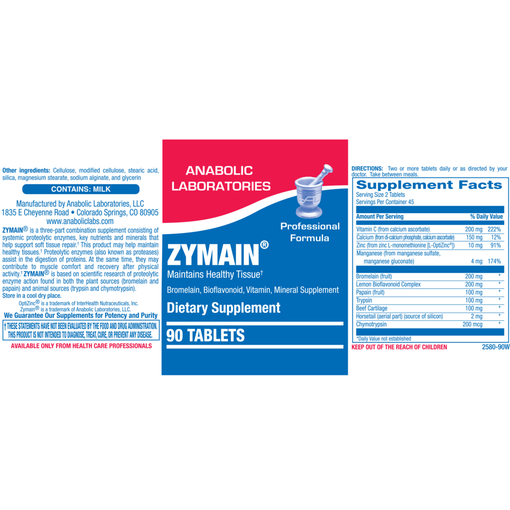 Anabolic Laboratories Zymain 90 tablets