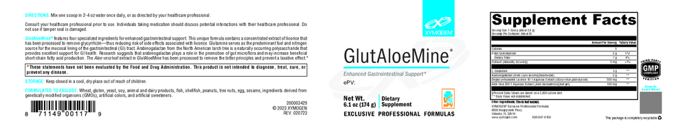 XYMOGEN GlutAloeMine 174g
