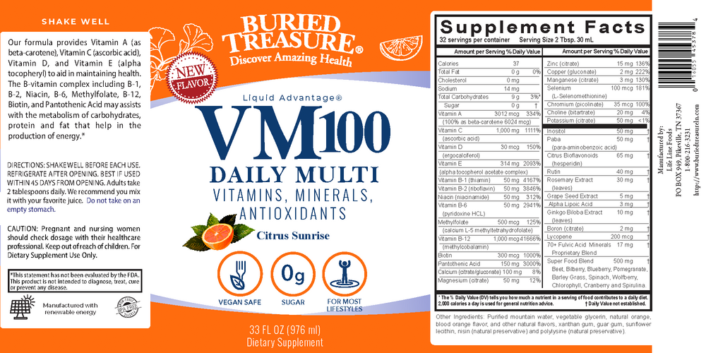Buried Treasure VM 100 Complete 976ml