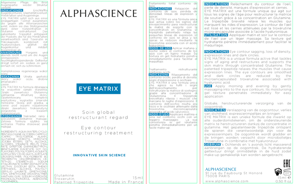 Alphascience EYE MATRIX 0.5oz