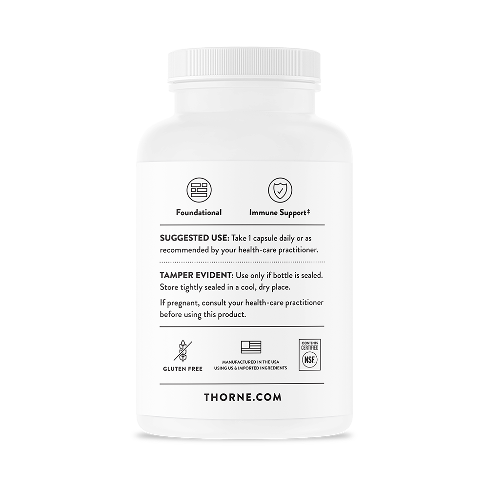 Thorne Zinc Picolinate 30mg 180 capsules