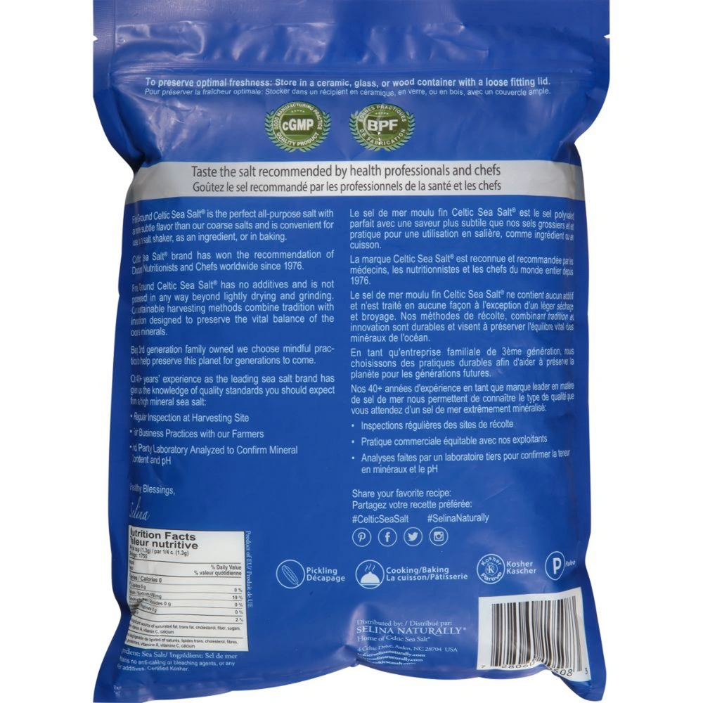 Celtic Sea Salt Celtic Sea Salt® Fine Ground Five Pound Bag 5 Pounds