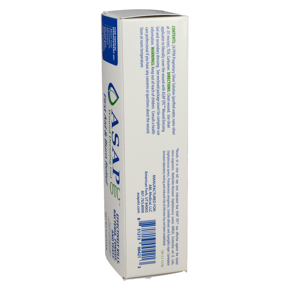 American BioTech Labs ASAP OTC Wound Dressing Gel 4oz