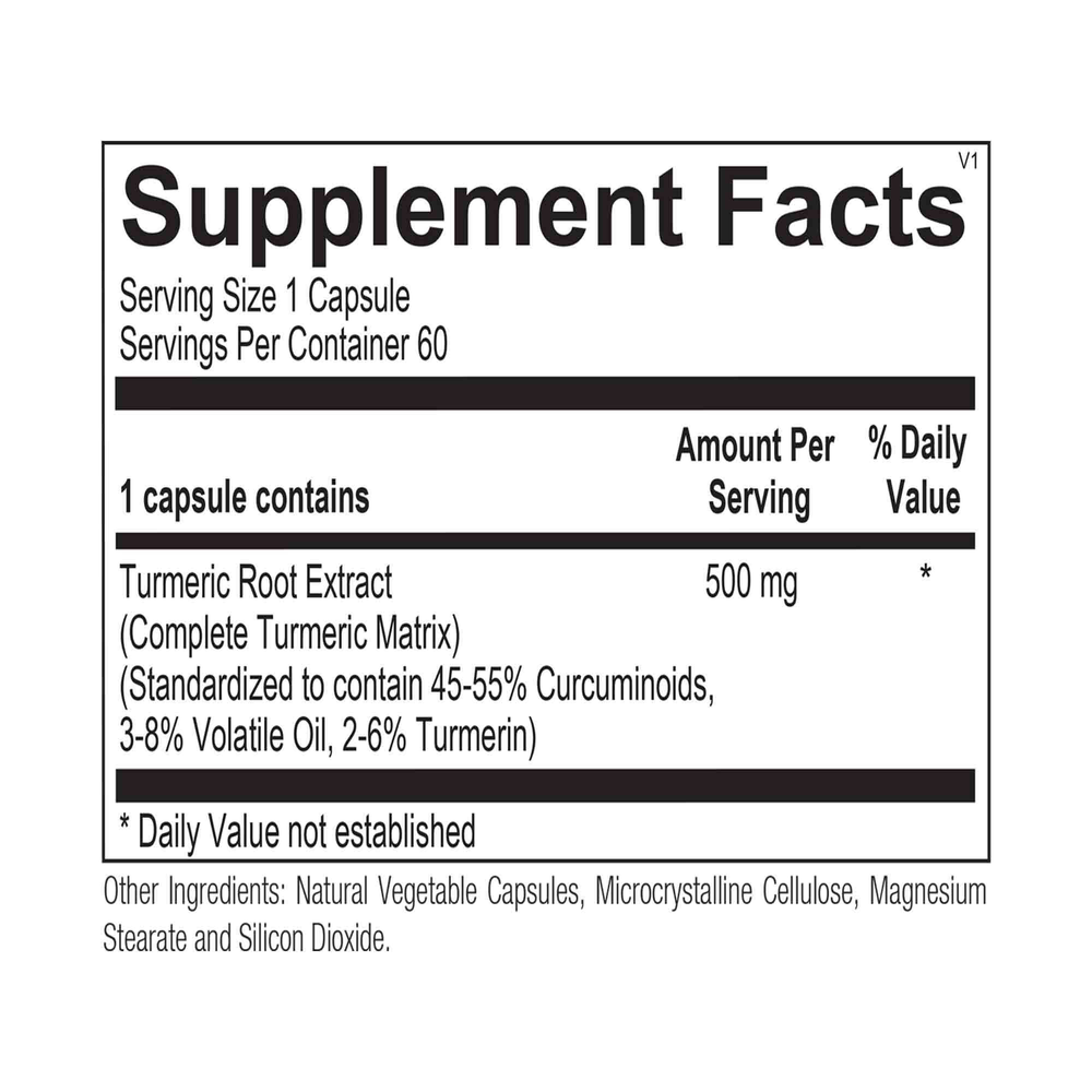 Ortho Molecular Product Turiva 60 capsules