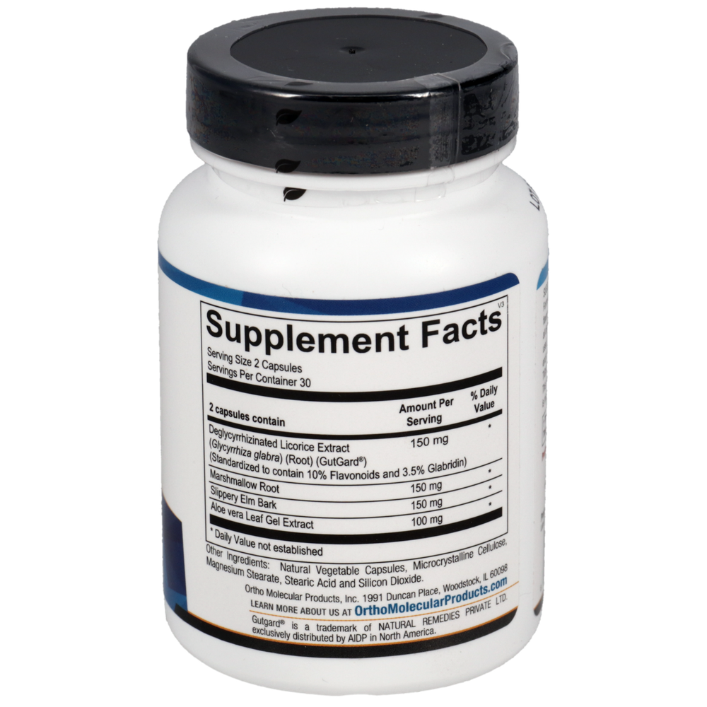 Ortho Molecular Products DGL 60 capsules
