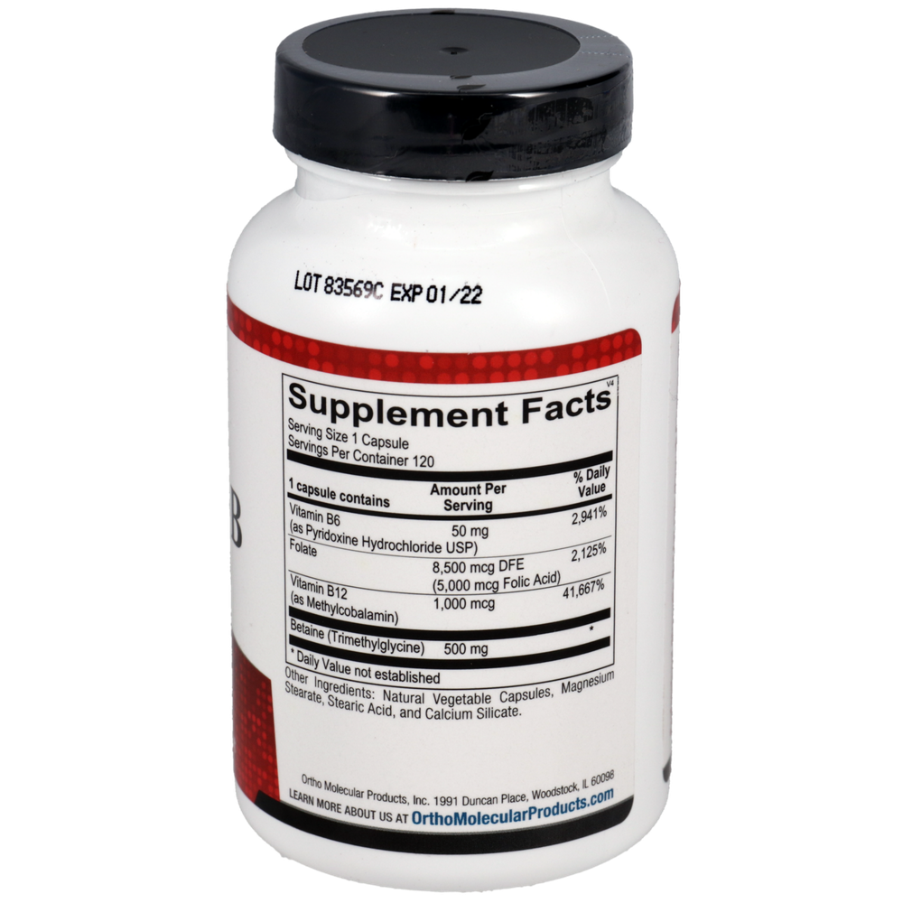 Ortho Molecular Products Cardio B — 120 Capsules
