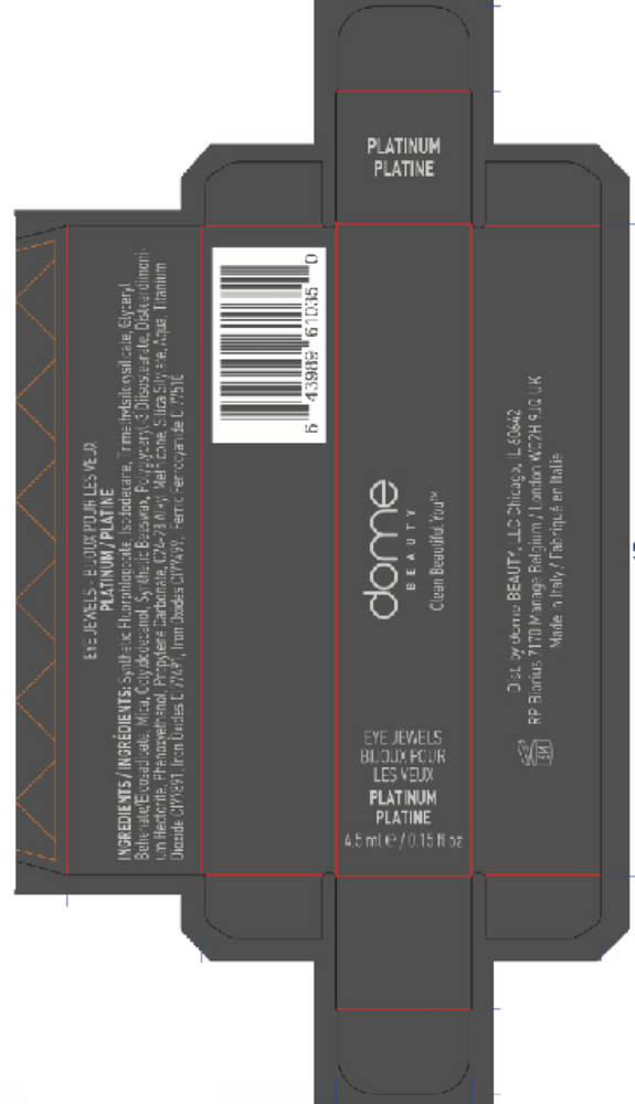 Dome Beauty Eye Jewel Platinum 0.15oz