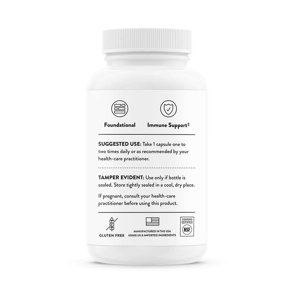 Thorne Zinc Bisglycinate 15mg 60 capsules