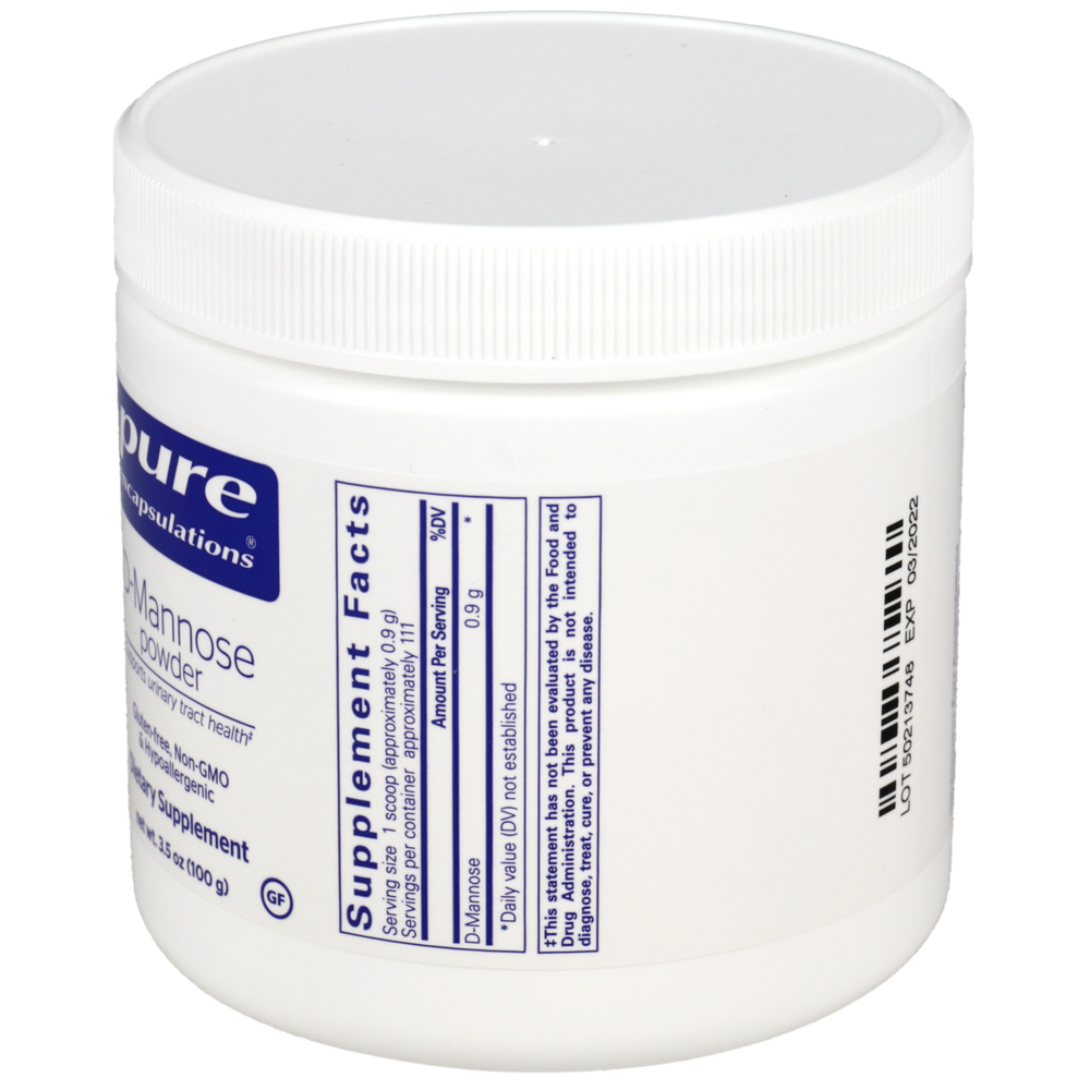 Pure Encapsulations D-Mannose 100g