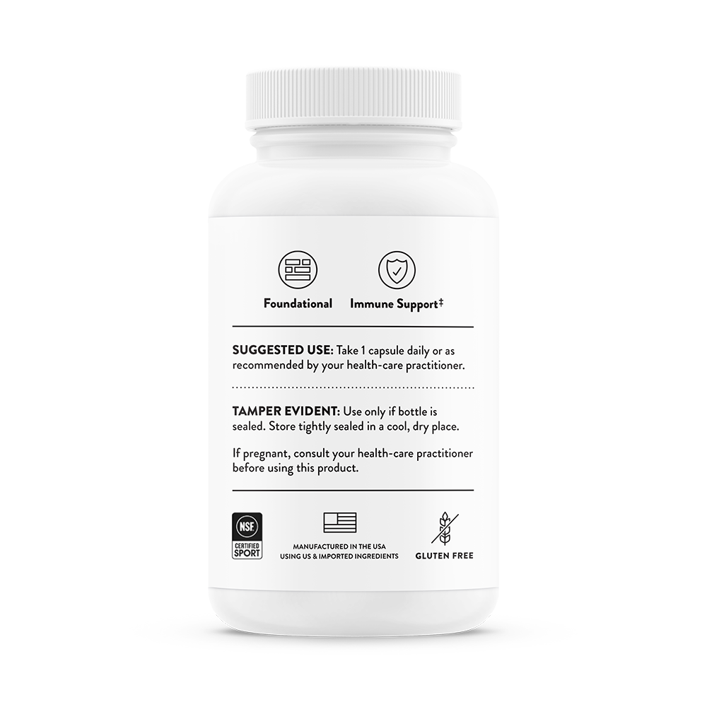 Thorne Zinc Picolinate 30mg - NSF Certified for Sport 60 capsules