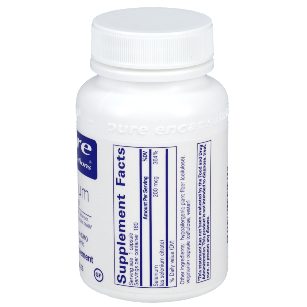 Pure Encapsulations Selenium (Citrate) 180 capsules