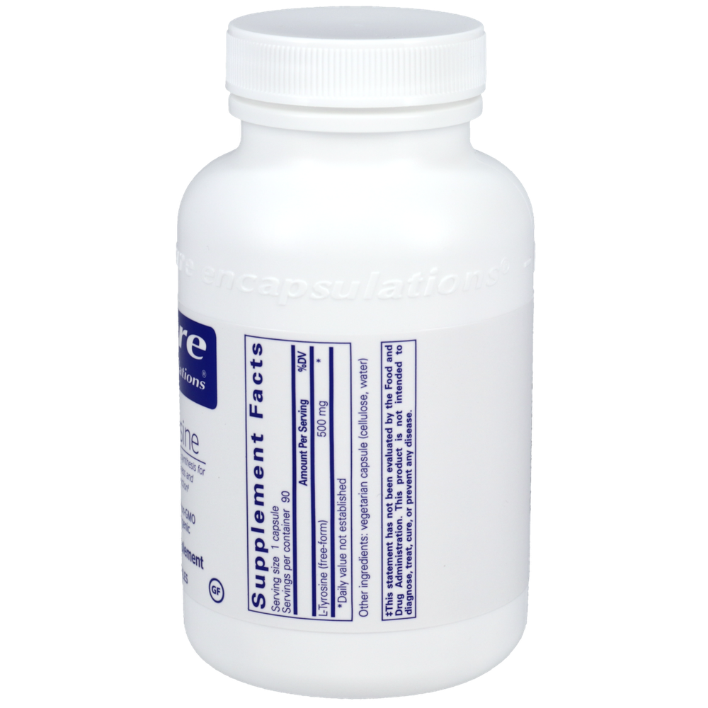 Pure Encapsulations L-Tyrosine 90 capsules