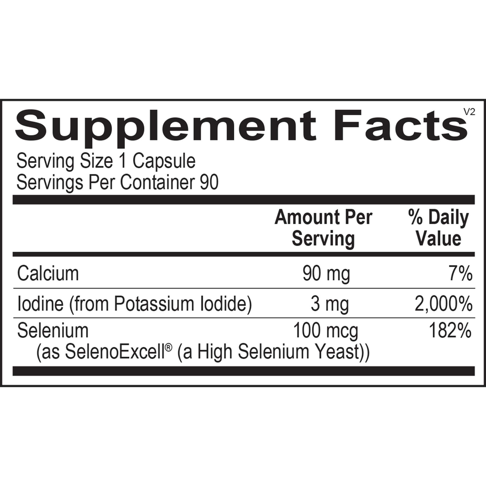 Ortho Molecular Products Seleno-Iodide 90 capsules