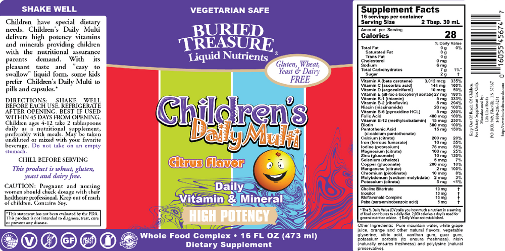 Buried Treasure Children's Complete 496ml