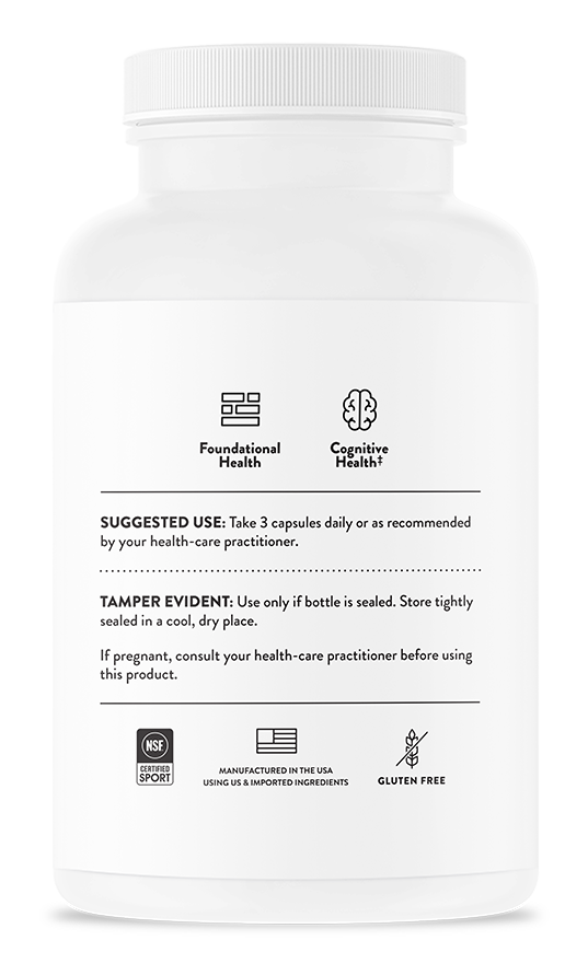 Thorne Cognitive Vitality 90 capsules