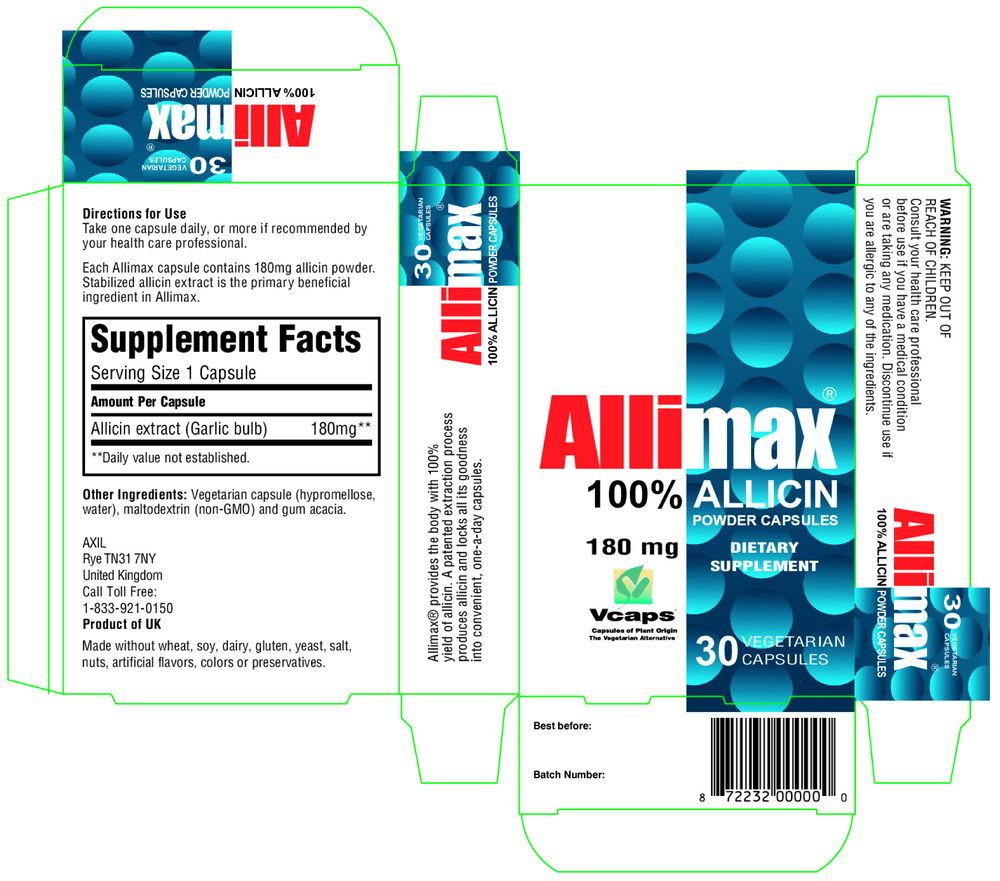Allimax Nutraceuticals Allimax Capsules 30 capsules