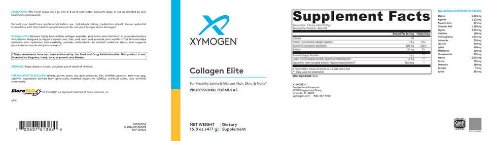 XYMOGEN Collagen Elite 447g