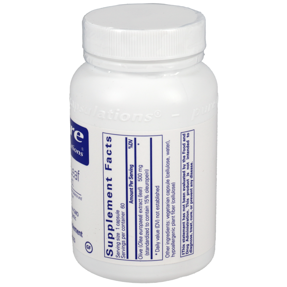 Pure Encapsulations Olive Leaf Extract 60 capsules