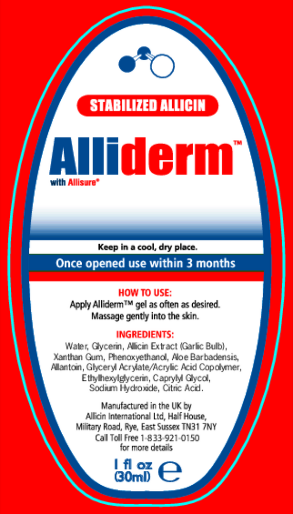 Allimax Nutraceuticals Alliderm Gel 1oz