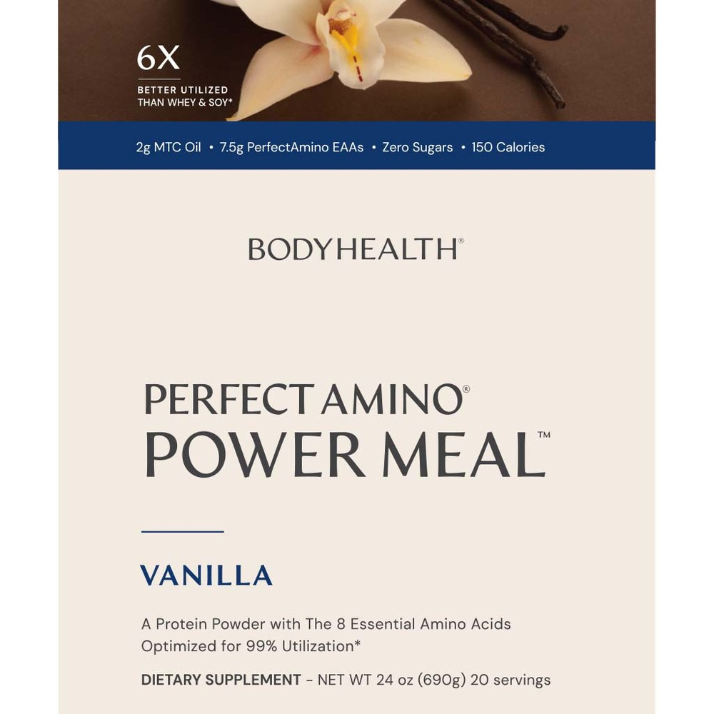 BodyHealth PerfectAmino® Power Meal, Vanilla 690 Grams