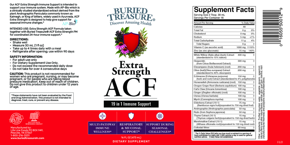 Buried Treasure ACF Extra Strength 473ml