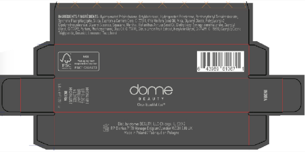 Dome Beauty Hydralust Lipgloss Indira 0.2oz
