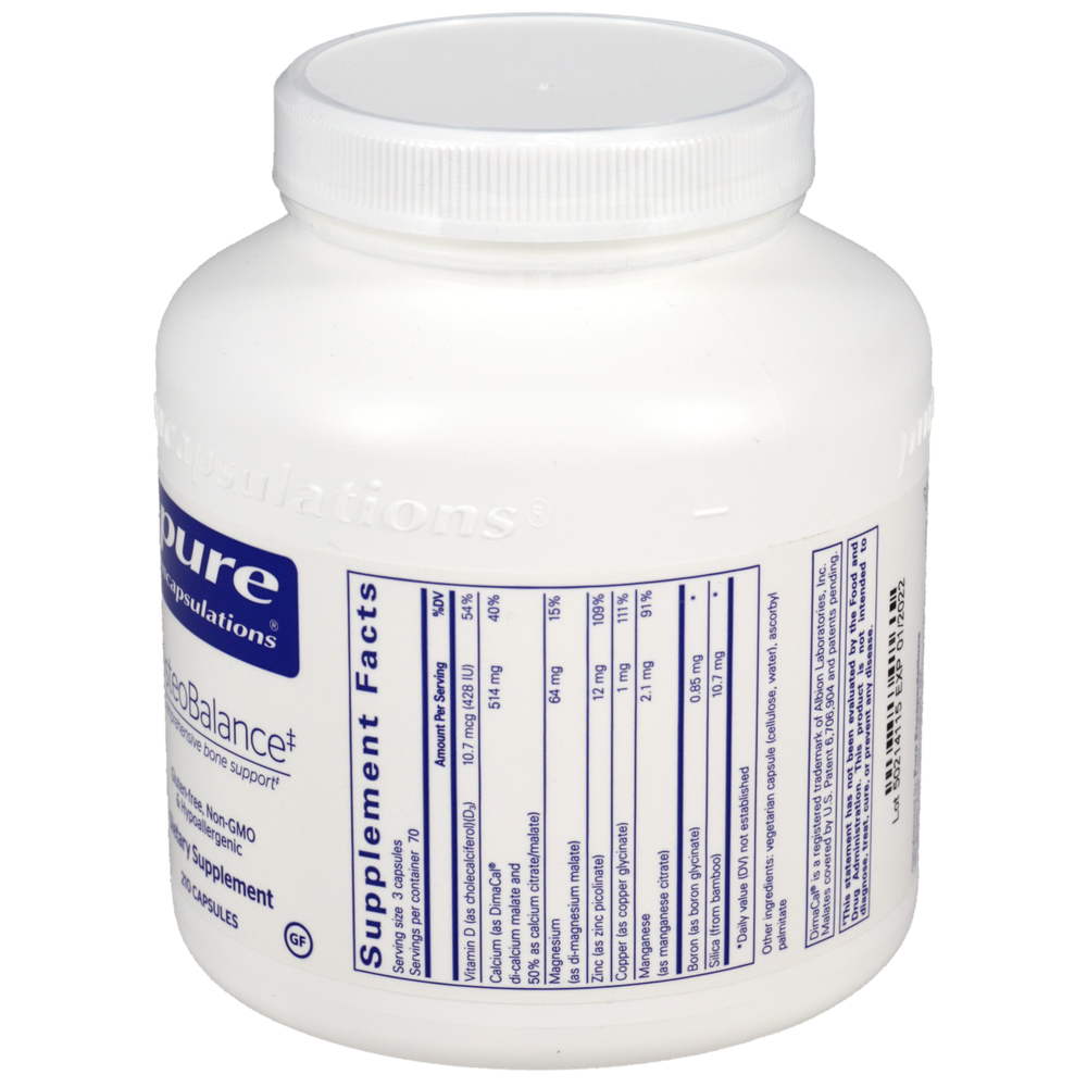 Pure Encapsulations Osteobalance 210 capsules