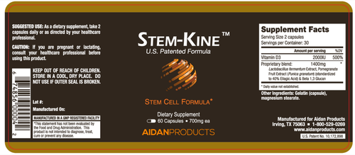 Aidan Corp Stem-Kine 60 capsules