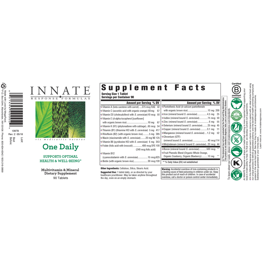 Innate Response One Daily 90 tablets