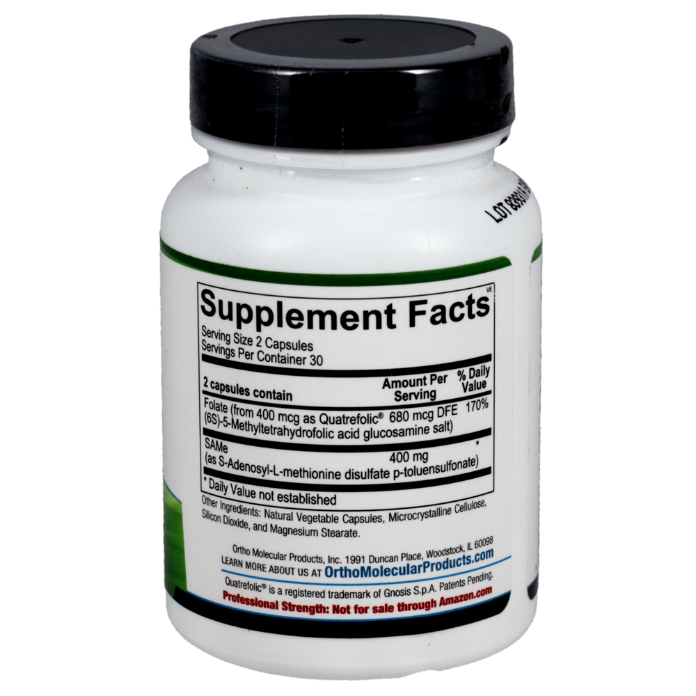 Ortho Molecular Products SAMe 60 capsules