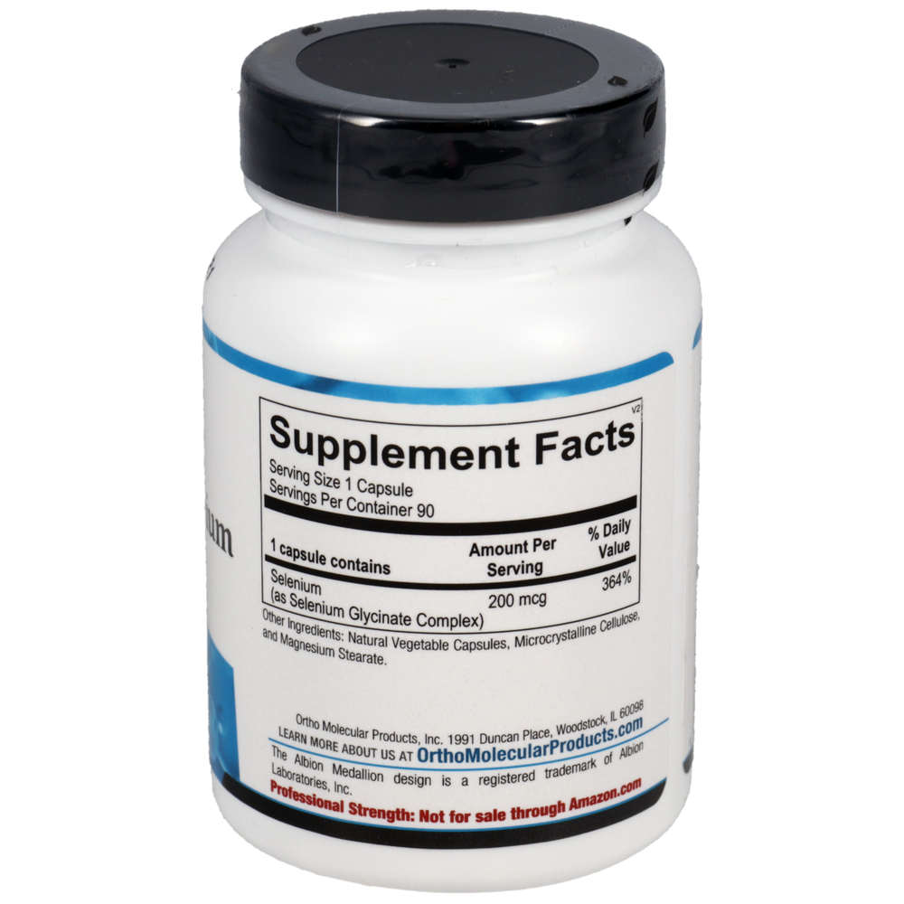 Ortho Molecular Products Reacted Selenium 90 capsules