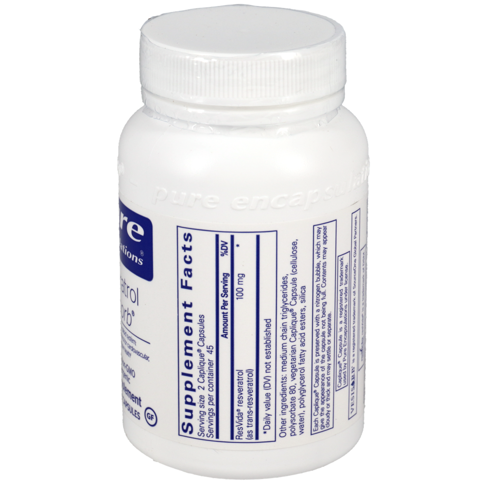 Pure Encapsulations Resveratrol VESIsorb 90 capsules