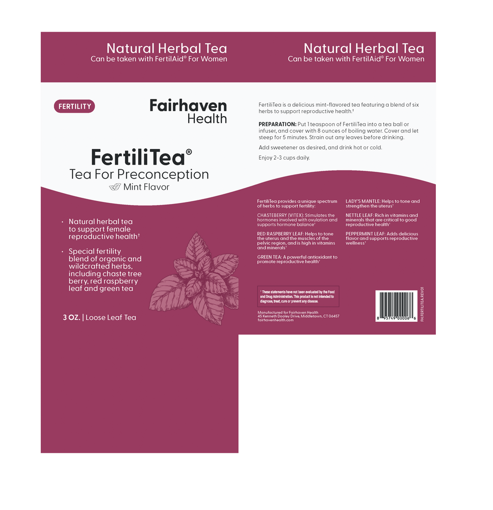 Fairhaven Health FertiliTea® - Fertility Loose Leaf Tea for Women 85g
