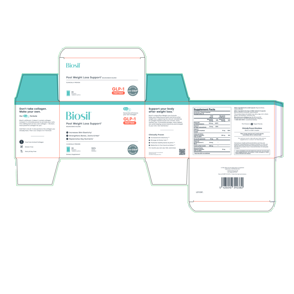 Biosil® GLP-1 Post-Weight Loss – ch-OSA® Formula for Skin, Hair & Tissue Resilience 30 packets