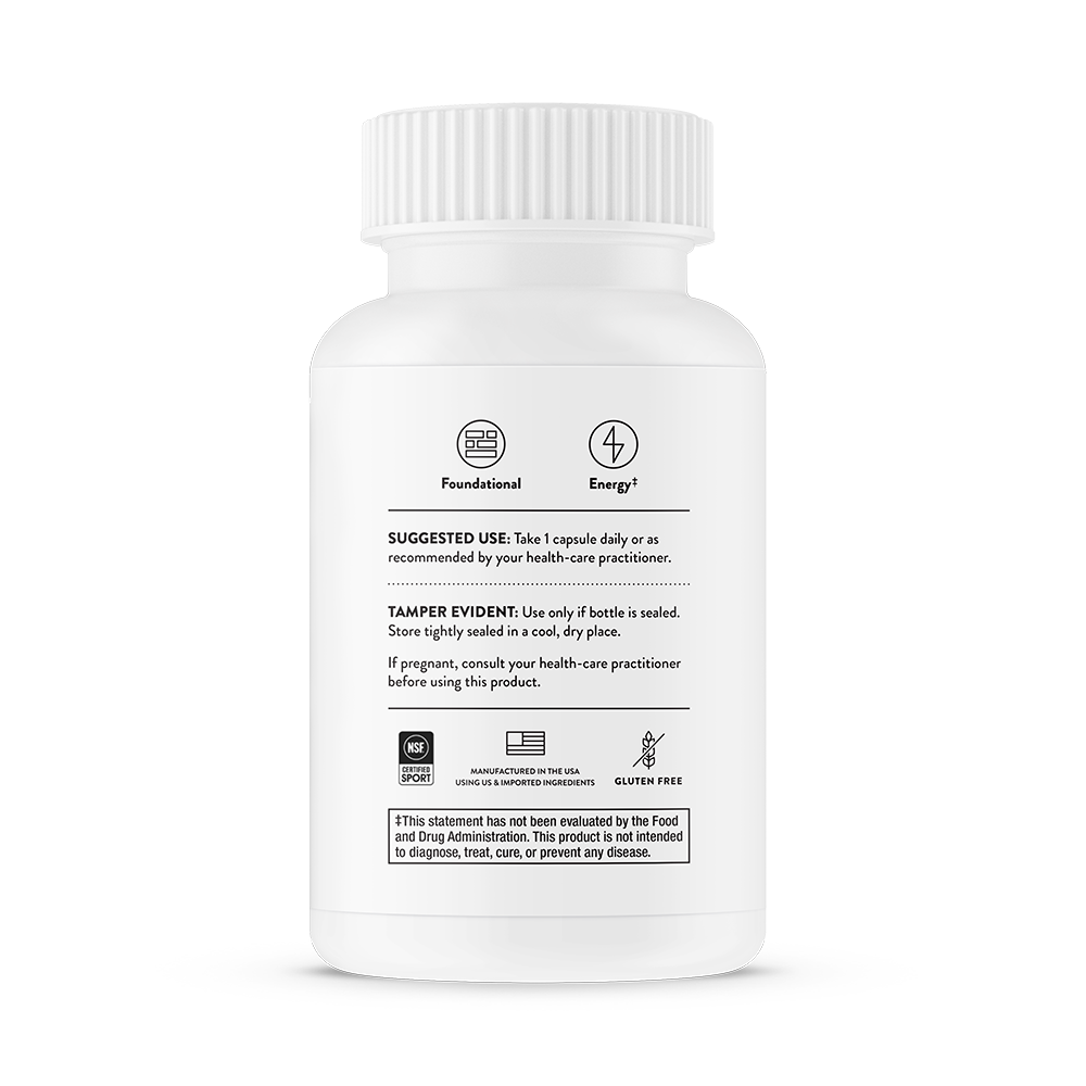 Thorne Iron Bisglycinate NSF 60 capsules