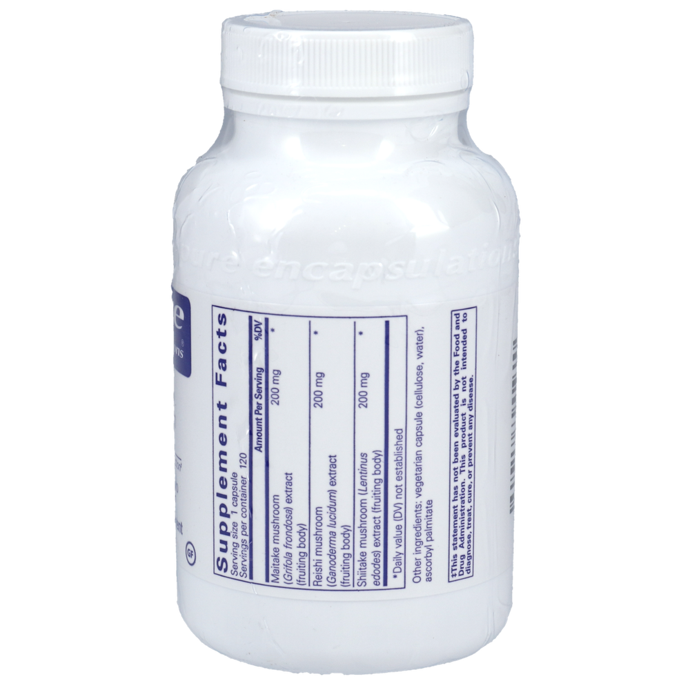 Pure Encapsulations M/R/S Mushroom Formula 120 capsules