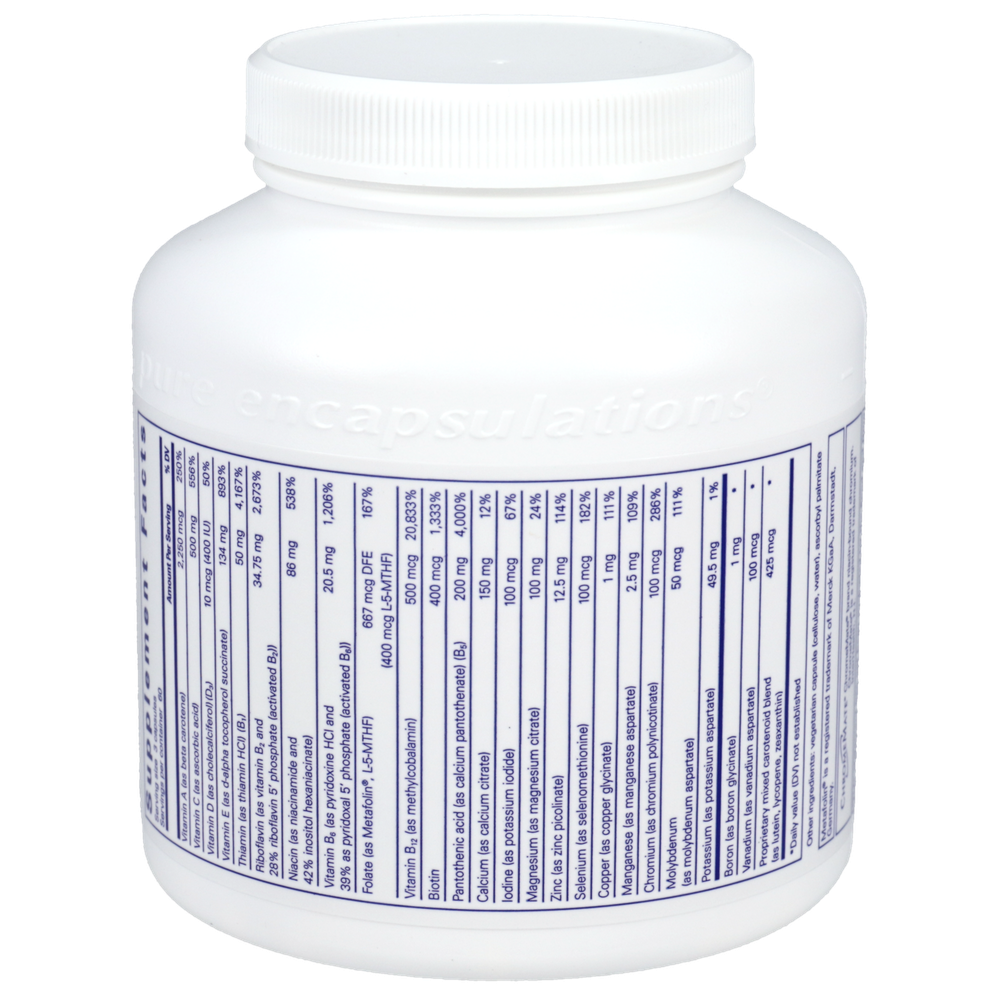 Pure Encapsulations Nutrient 950 W/O Iron 180 capsules