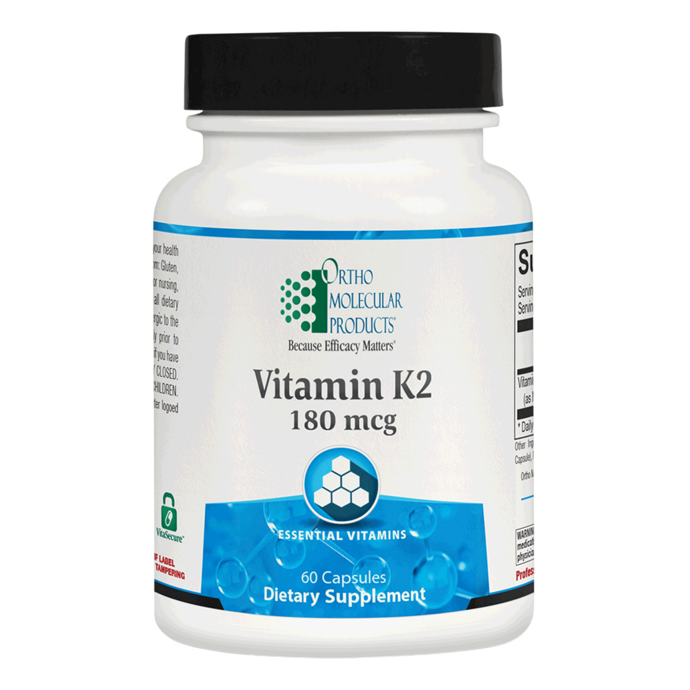 Ortho Molecular Product Vitamin K2 180 MCG 60 capsules