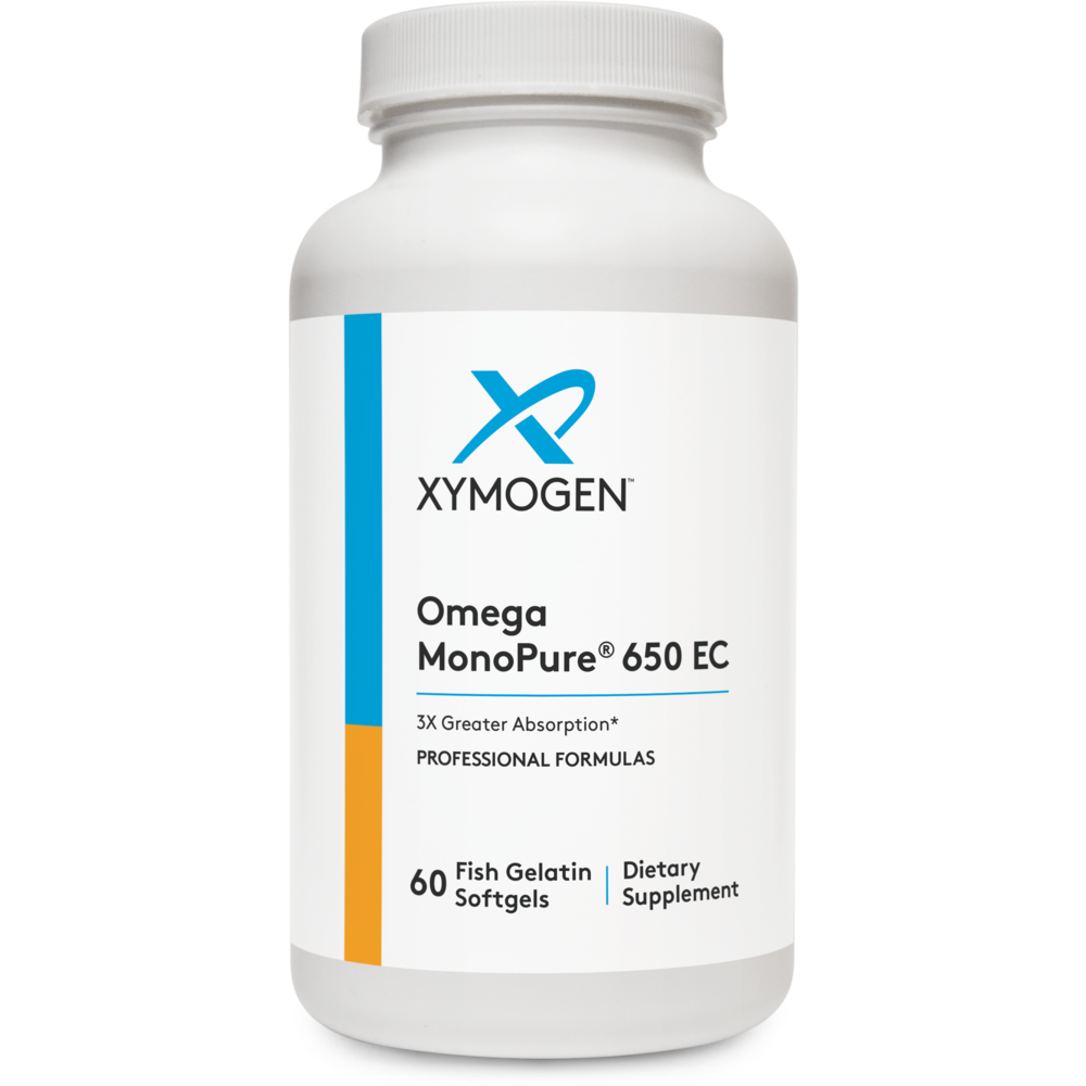 XYMOGEN Omega MonoPure 650 EC (Fish Oil) 60 softgels