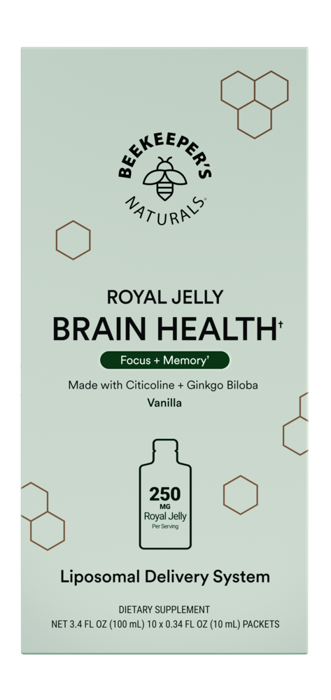 Beekeeper's Naturals Brain Health Liposomal 10 sachets