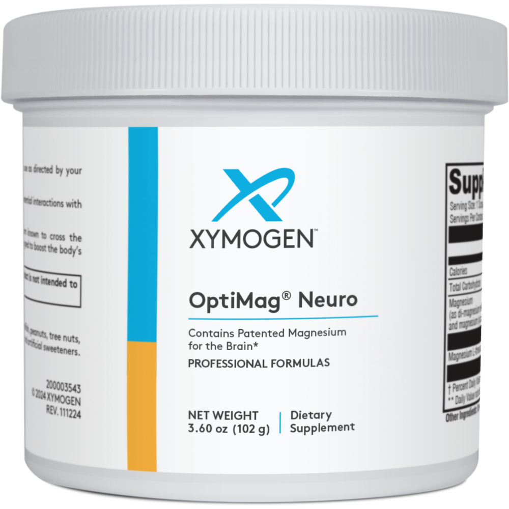 XYMOGEN OptiMag Neuro Unflavored (Magnesium_ L-Threonate 102 Grams