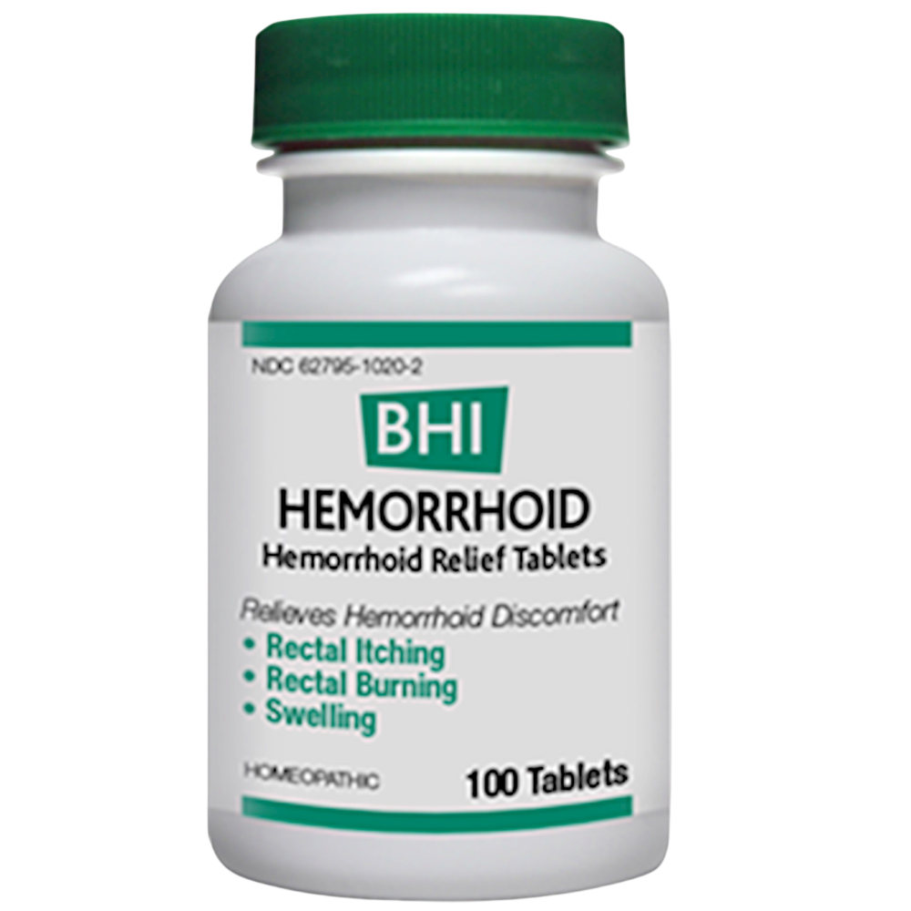 BHI Homeopathics/Medinatura BHI Hemorrhoid 100 tablets